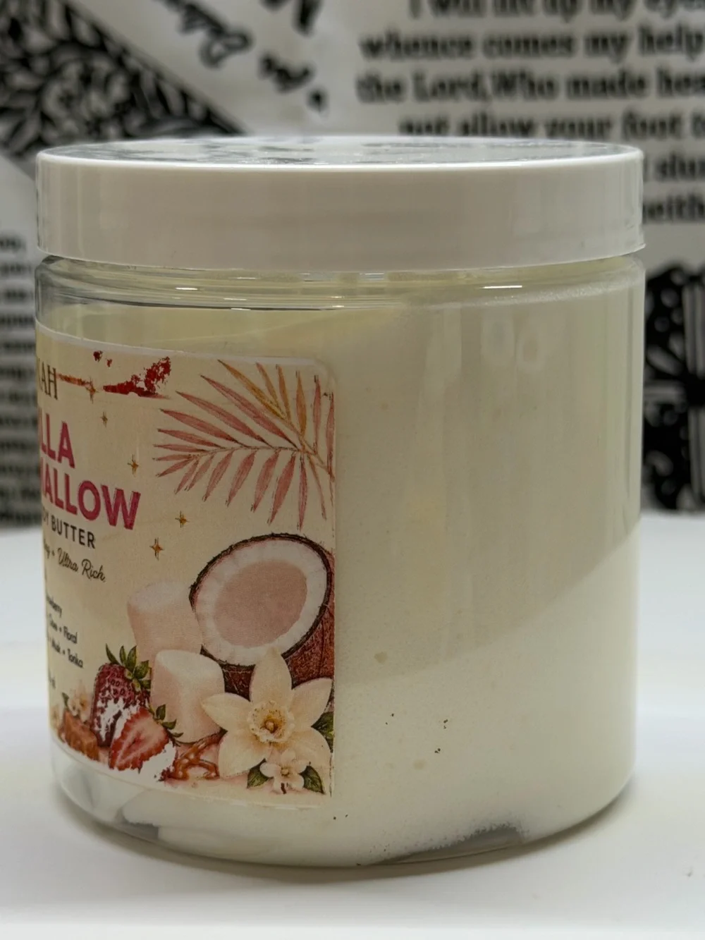 Aminnah Vanilla Marshmallow Whipped Body Butter